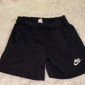 Nike Black and White Logo Apparel Tag Detail